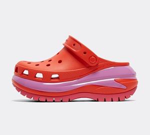 Klompen Crocs Mega Crush Clog Lava