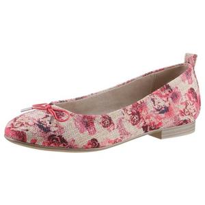 Tamaris Ballerina's , Feestdagsschoen, trouwschoen met modieuze sierstrik