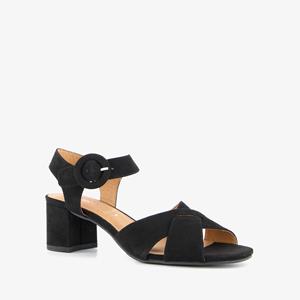 Blue Box dames sandalen met hak zwart