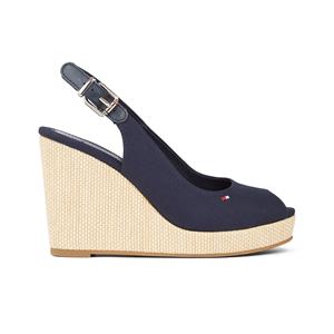 Tommy hilfiger Sandalen met sleehak Iconic Elena Sling