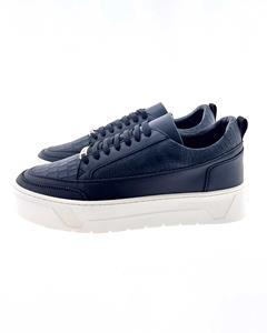 Antony Morato Sneakers van leer met labeldetail, model 'FLINT'