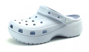 Stoute-schoenen.nl Crocs Classic platform Licht blauw CRO26