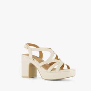 Blue Box dames sandalen met hak beige