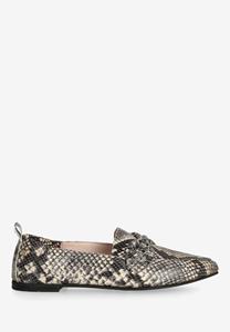 Fred de la bretoniere Loafer Fieke Loa Zwart/Wit