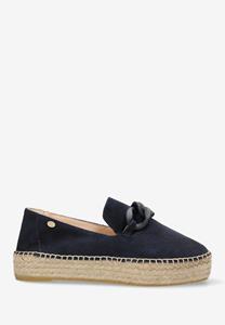 Fred de la bretoniere Espadrille June Li Donkerblauw