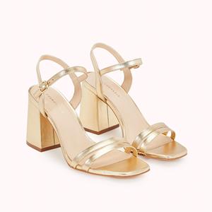 COSMOPARIS Sandalen met hak in leer Zalali