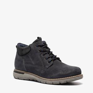 Hush Puppies leren heren veterschoenen blauw