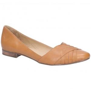 Hush Puppies dames/dames Marley ballerina leren slip-on schoenen 8 UK wit