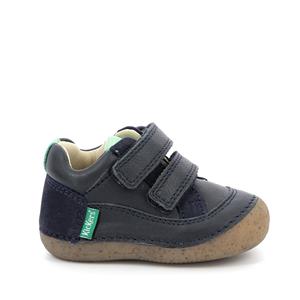 Kickers Leren sneakers met klittenband, Sostankro