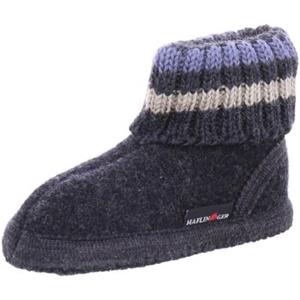 Haflinger Hüttenschuhe "Paul" graphit, Gr. 38