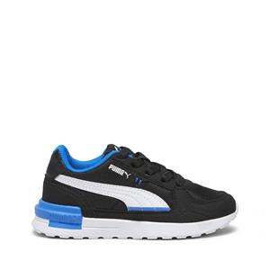 PUMA Graviton AC sneakers kinderen, Blauw/Zwart/Wit, Maat 31