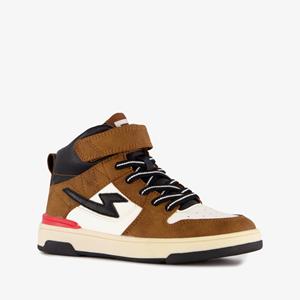 Blue Box hoge jongens sneakers bruin