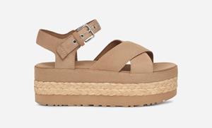 UGG Aubrey Ankle-sandaal voor dames  in Beige  Suede