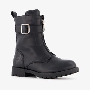 Blue Box meisjes boots met ritsen zwart