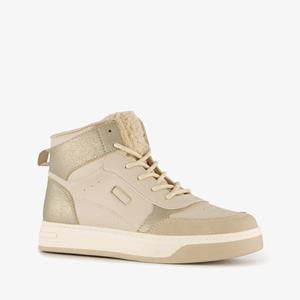 Blue Box hoge meisjes sneakers goud