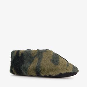 Thu!s jongens sloffen groene camouflage