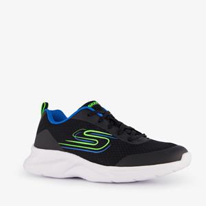 Skechers Dynamatic kinder sneakers zwart groen