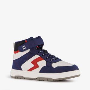 Blue Box hoge jongens sneakers blauw