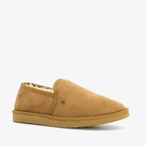 Hush Puppies suede pantoffels met merino wol