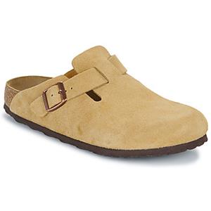 Birkenstock Klompen in suèdeleer Boston