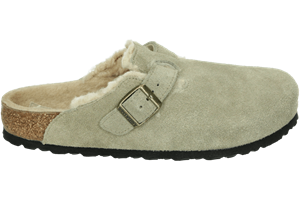 Birkenstock BOSTON SHEARLING SUEDE LEATHER
