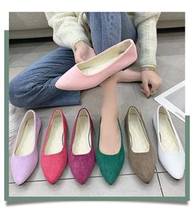 Ayseguney Footwear Mode Dames Loafers met puntige neus, Bootschoenen, Ballet Casual Flats Schoenen