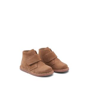 LA REDOUTE COLLECTIONS Bottines in leer met klittenband