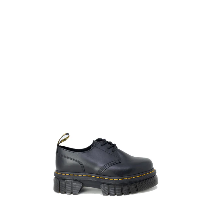 Dr. Martens Nappa Leer Audrick 3-eye Schoenen in Zwart