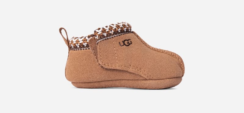 UGG Tasman-pantoffel voor kinderen  in Brown  Suede