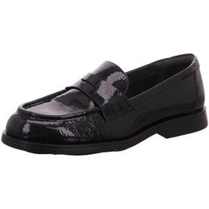 Tamaris Penny loafers met label in reliëf