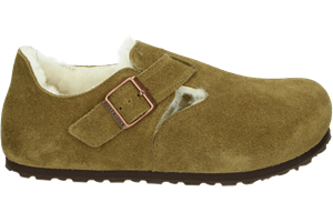 Birkenstock LONDON SHEARLING SUEDE LEATHER