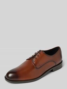 Boss Leren derbyschoenen met labeldetails, model 'Tayil'