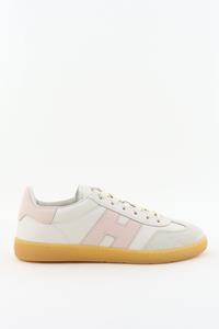 Hogan sneakers Cool met roze H-logo wit