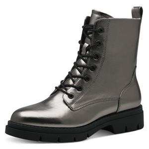 Veterlaarsjes blokhak, herfstmode, veterschoenen met touch it-uitrusting