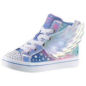 Skechers Sneakers Twinkle Toes: Twi-Lites 2.0 - Dreamy Wings , vrijetijdsschoen, knipperschoen met glinsterende vleugelapplicatie