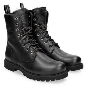Panama Jack Veterschoenen Frisia , veterschoenen, enkellaars, blokhak, met warme voering