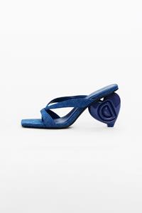 desigual Hartsandalen met hak - BLUE
