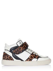 Zadig&Voltaire Flash sneakers met luipaardprint - Beige