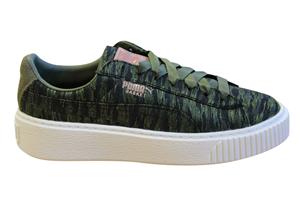 Puma Lage Sneakers  Basket Platform Bi Color
