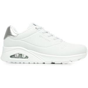 Skechers Slip-on sneakers UNO SHIMMER AWAY , slipper, vrijetijdsschoen, plateau sneaker met modieuze sleehak