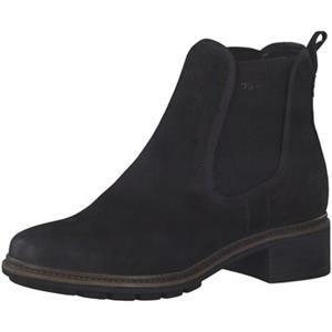 Tamaris Chelsea-boots blokhak, business schoen, enkellaars, avondschoen met touch it