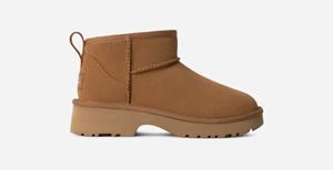 UGG Boots zonder sluiting CLASSIC ULTRA MINI NEW HEIGHTS , plateaulaarzen, winterlaarzen, trekkinglaarzen met aantrekhaak