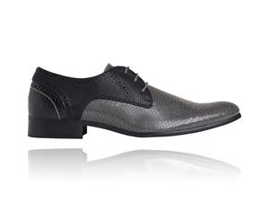 Lureaux Grey LRX Signature  - Handgemaakte Nette Schoenen Voor Heren