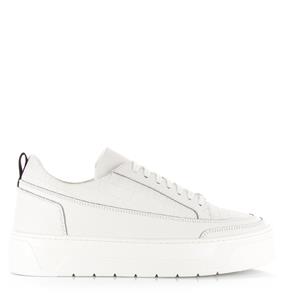 Antony Morato Sneakers van leer met labeldetail, model 'FLINT'