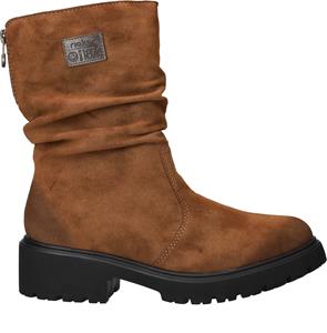Rieker Winterlaarsjes winterlaarzen, profielzool, slouchy schacht, met binnenrits