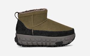 Ugg Venture Daze Ultra Mini-laars in Green  Suede