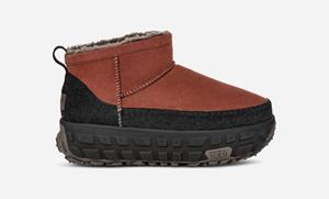 Ugg Venture Daze Ultra Mini-laars in Red Jasper/Black  Suede