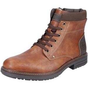 Rieker Hoge veterschoenen met warme scheerwollen voering