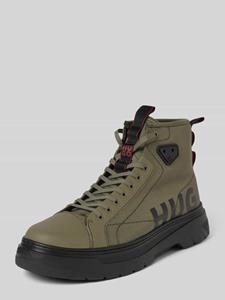 Veterlaarzen met labeldetails, model 'Urian'