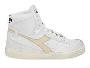 Diadora Heritage MI Basket used white gold Wit 